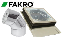 FAKRO 250 - 250mm Solar Tunnel Rooflight Kit (Rigid Tube)