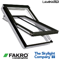 FAKRO - FTW-V/C P2 - White Painted Conservation Rooflight Kit (Laminated)
