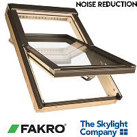 FAKRO Roof Window - FTP R1 - Pine Centre Pivot (Sound Reduction)