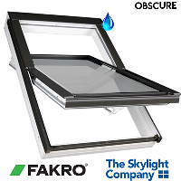 FAKRO Window - FTU O2 - White Polyurethane Coated (Obscure)
