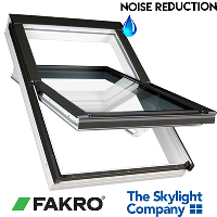 FAKRO Window - FTU R1 - White Polyurethane Coated (Noise Reduction)