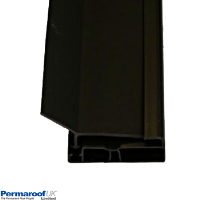 Permaroof uPVC 2-Part Gutter Trim (Drip Edge) - 75mm x 2500mm