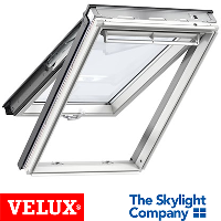 VELUX GPL 2060 White Paint Top Hung Roof Window (Noise Reduction)