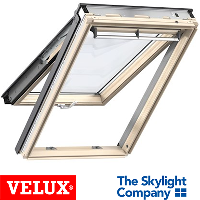 VELUX GPL 3060 Top Hung Roof Window (Pine Finish - Noise Reduction Glazing)