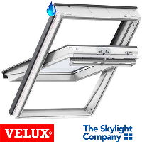 VELUX Roof Window - GGU 0034 White PU (Obscure) - Moisture-Resistant