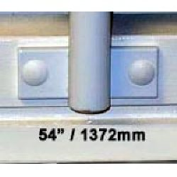 Window Security Bars - Face Fix - Telescopic Adaptabar 54 to 66 inches (1372-1676mm)