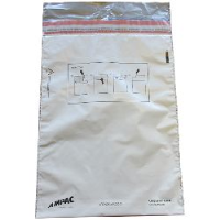Single Trip Cash / Evidence Bags - Size B (269x360mm / 10.5x14inches) - pack of 20