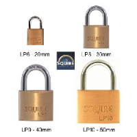 Squire Leopard Quality Brass Padlocks - Choice of sizes