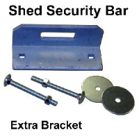 Shed Security Bar Extra Bracket