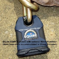 Squire SS80CS Padlock with 1.5mtr-19mm-Chain