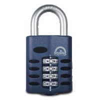 Squire CP50 50mm 4 Wheel Combination Padlock with 8mm shackle