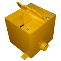 Traffic Flow Plates (Concrete In type) - restrictor flap height = 100mm