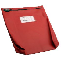 Reusable Zipseal Cash bag (coated nylon);356 x 356 x 50mm