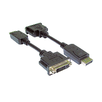 DisplayPort Male to DVI Female - Adaptor - 0.15m