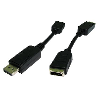 DisplayPort Male to HDMI Female - Adaptor - 0.15m