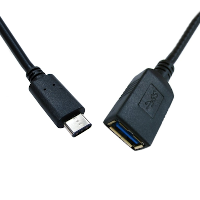 USB 3.1 A female -  C male - adaptor cable - 0.15m