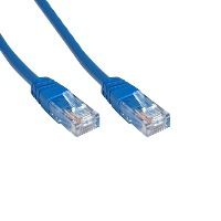 Cat6 RJ45 UTP Network Patch Cable - Ethernet - Blue - 0.5m