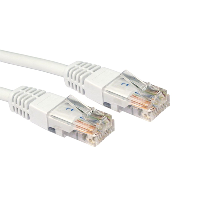 Cat6 RJ45 UTP Network Patch Cable - Ethernet - White - 0.5m