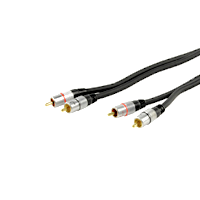 RCA Phono Lead - High Quality - Gold Plated - 0.5m
