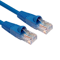 Cat5e UTP Network Lead - Ethernet - LSOH - Snag less - Blue - 0.5m