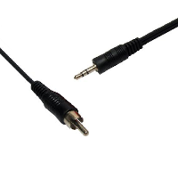 Stereo (3.5mm) Jack to Phono Lead - 1m