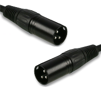 XLR Plug to XLR Plug Lead - 1m