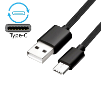 USB 2 Type C to USB Type A - Braided - 1.5m