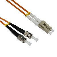 Dual Fibre Optic Network Cable - LC to ST - 10m