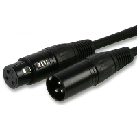 XLR Lead - Plug to Socket - 10m