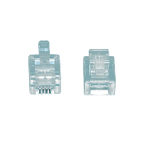 RJ11 Modular Connectors - 10 Pack