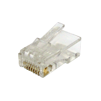 RJ45 UTP Modular Connector - 100 Pack