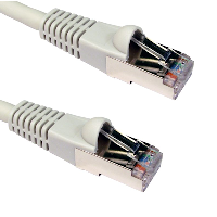 Cat6a RJ45 UTP Network Patch Cable - Ethernet - 10m - Grey