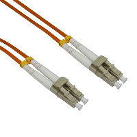 Dual Fibre Optic Network Cable - LC to LC - OM2 - 2m