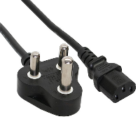 South African Plug to IEC C13 - Mains Lead - 2.5m