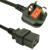 UK Plug - IEC C19 -  2.5m