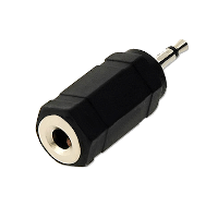 Mono Jack (2.5mm) Plug to Stereo Jack (3.5 mm) Socket - Adaptor