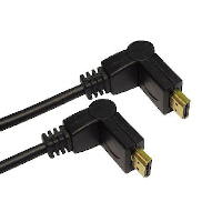 HDMI Cable - Gold Plated - Swivel Connectors - 2m