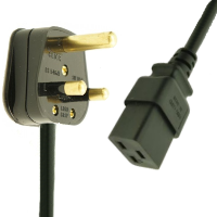 South African Plug to IEC C19 - 2m