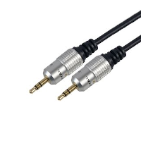 Stereo (3.5mm) Jack Audio Lead - Gold Plated - OFC Cable - 3m