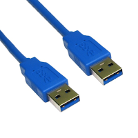 USB 3.0 A Plug to A Plug - Blue - 3m