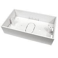 Network Double Back Box 32mm