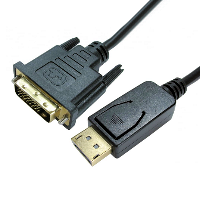 DisplayPort Male to DVI - Gold Plated - 5m