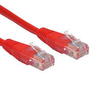 Cat5e RJ45 UTP Network Patch Cable - Ethernet - Red - 7m