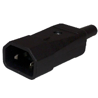 IEC C18 Plug - Rewireable