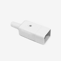 IEC C20 Plug - Rewireable - White