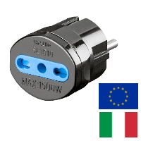 Italian Socket Schuko Plug - Adaptor