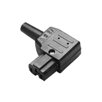 IEC C15 Socket - Right Angled - 155 Degree Operation - Rewireable