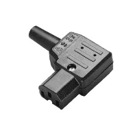 IEC C15 Socket - Right Angled - Rewireable