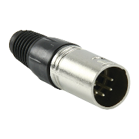 XLR Male 5 Pin Plug