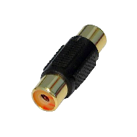 Phono Coupler - Female to Female - Gold Plated